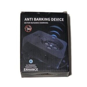 Ultrasonic Dog Bark Deterrent Device – 50FT Range 4 Transmitters - 2026 Upgraded